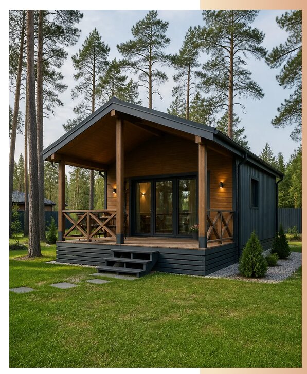 Дачные домики под ключ в Саратове по цене от 460485 р. | БытовкаПрофи-Срт