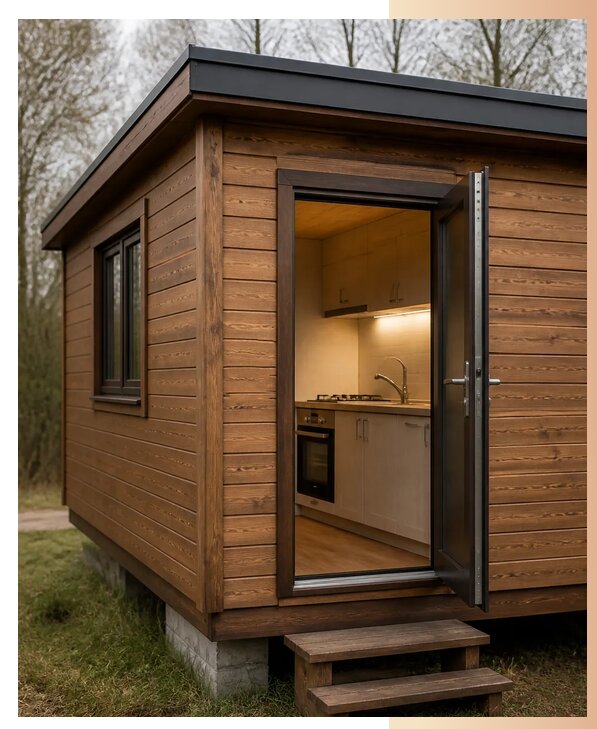 Купить дачный домик с кухней в Саратове по цене от 255825 р. | БытовкаПрофи-Срт
